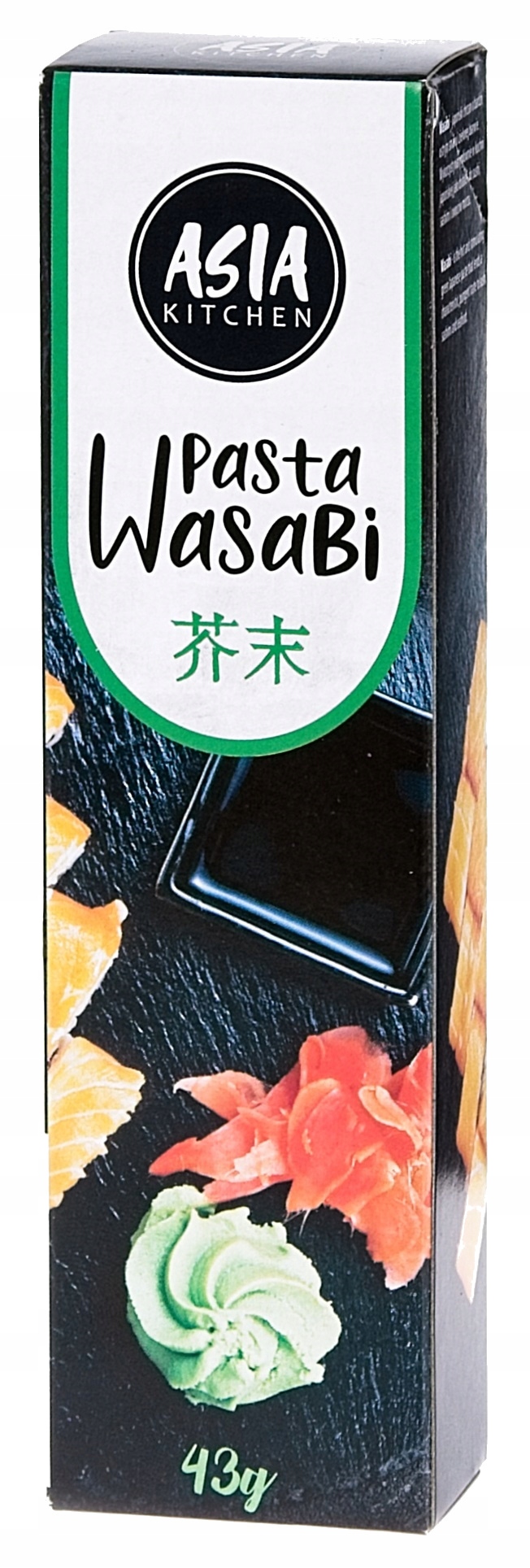 

Asia Kitchen Pasta Wasabi w tubce Ostra Chrzan 43g