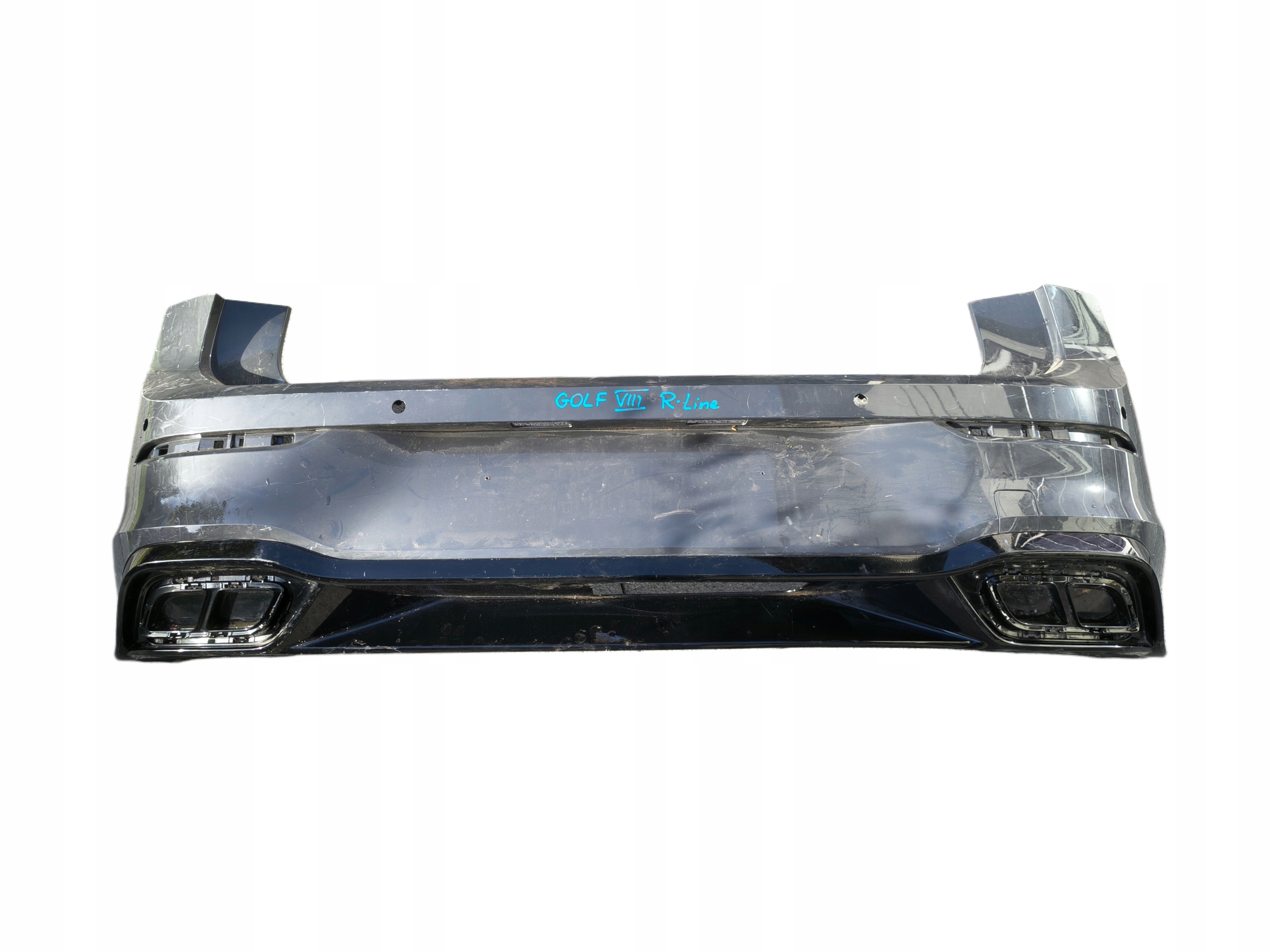 VW GOLF VIII R-LINE zderzak tylny kompletny 5H0807421D