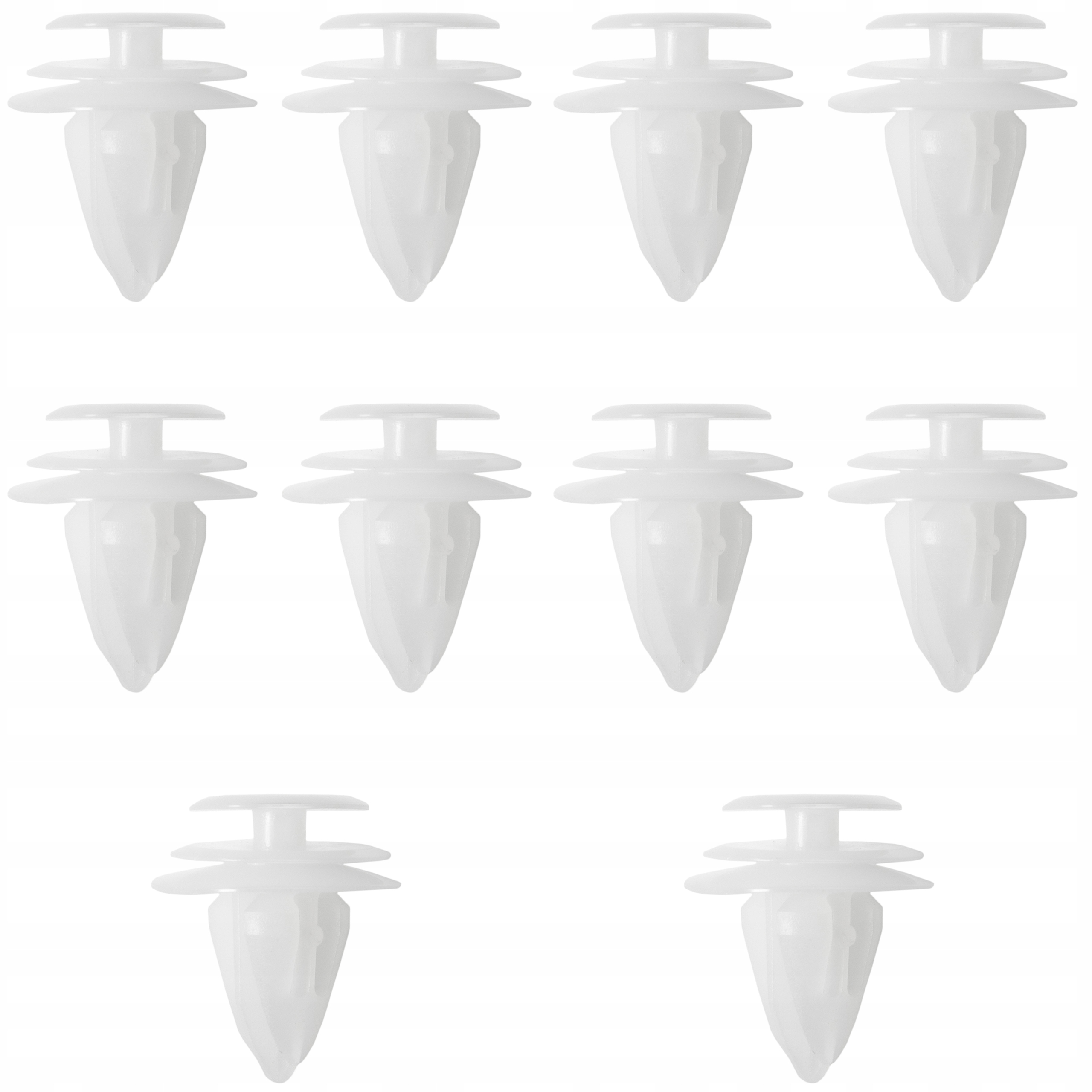 10x SPINKA KOŁEK TAPICERKI LISTWY PROGOWEJ DO TOYOTA SUZUKI MAZDA