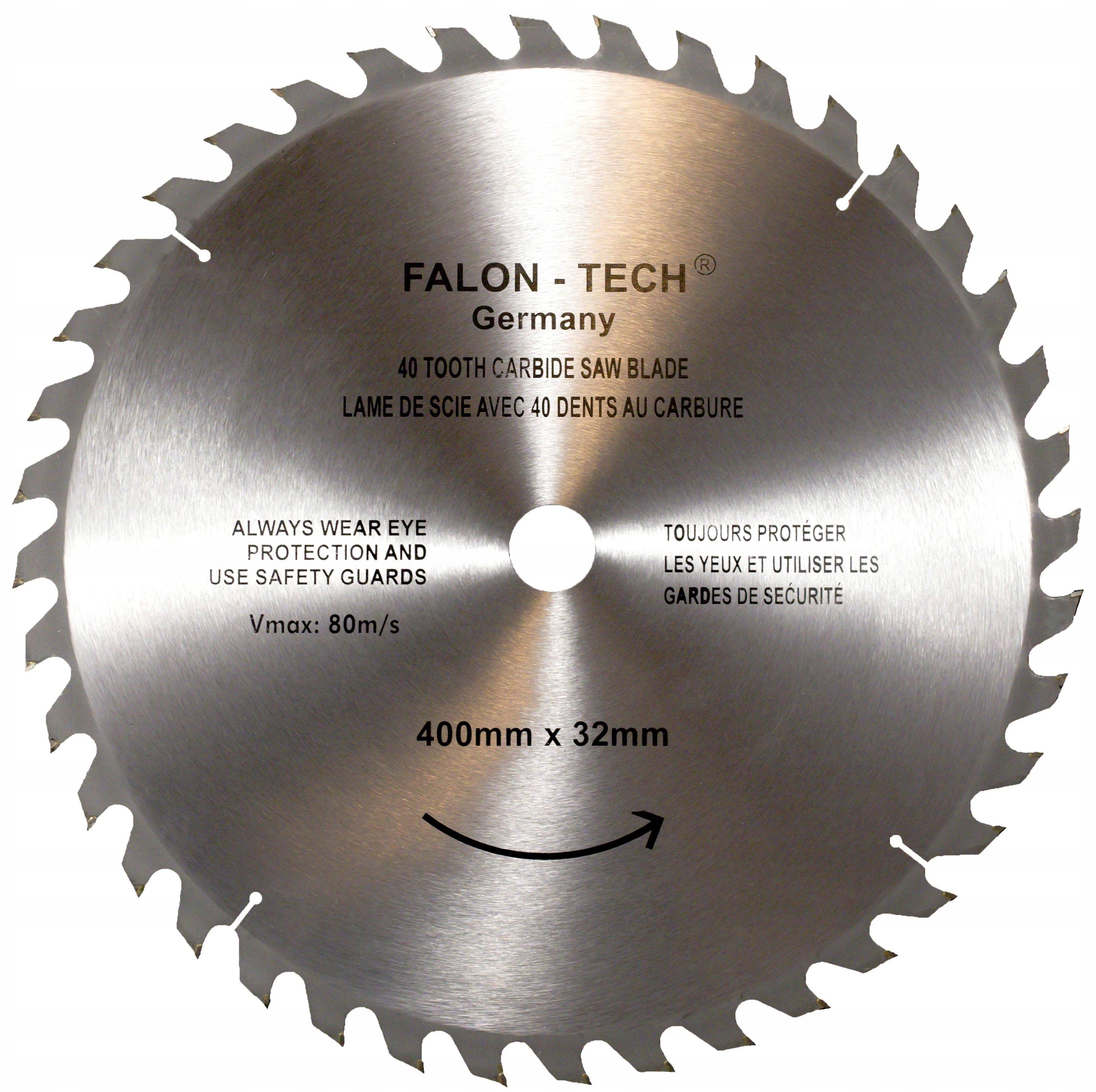 

Tarcza do drewna Falon-Tech FTBW40040 400x40x32mm