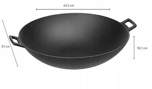Wok Amazon basic 36 cm Informacje dodatkowe możliwość używania na kuchni indukcyjnej możliwość używania w piekarniku