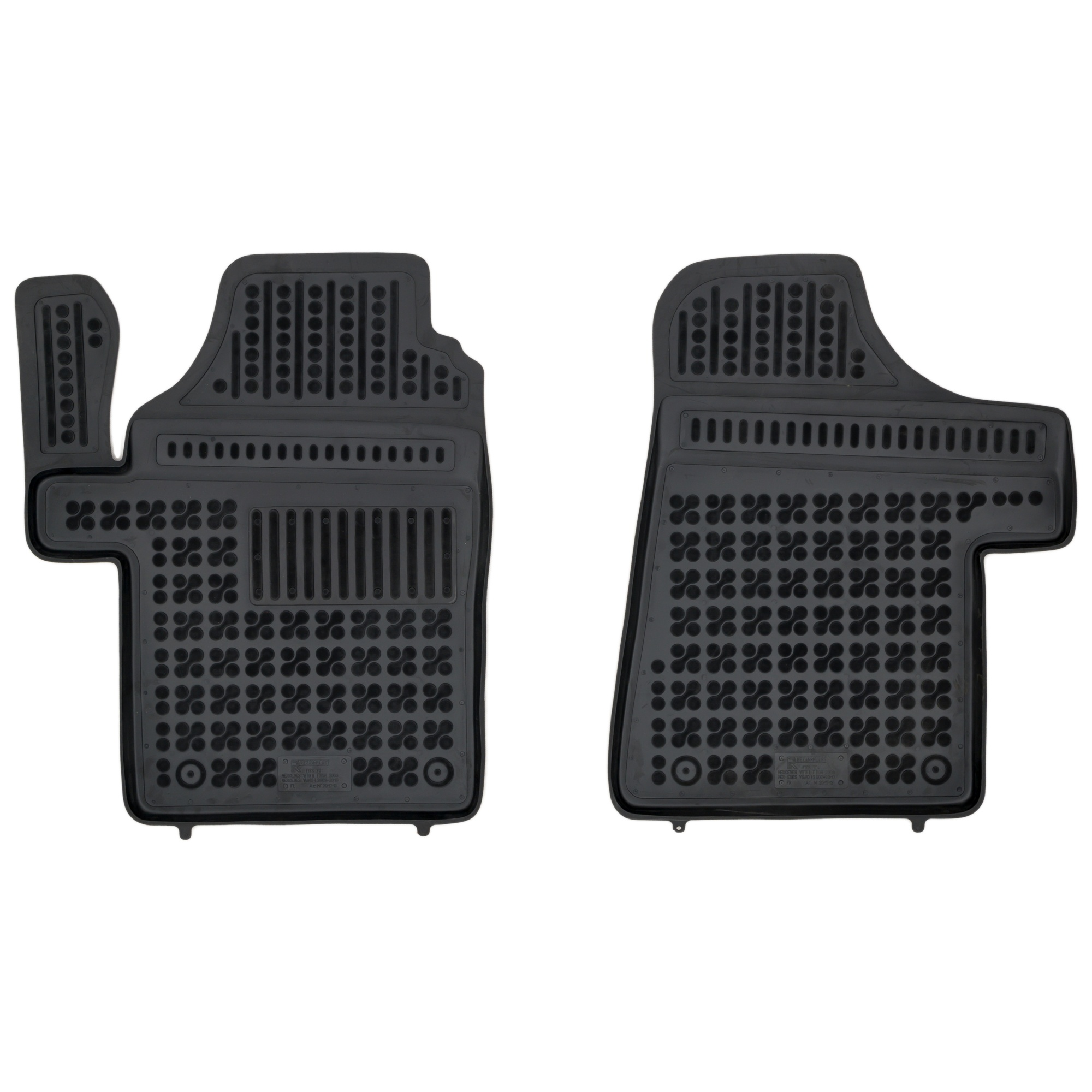 Černé koberce pro Mercedes-Benz Viano W639 2003-2014