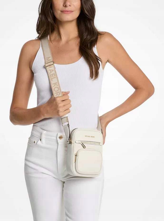 Michael Kors kožená kabelka Jet Set dárkové balení Zdarma 35T4GTTC2LK