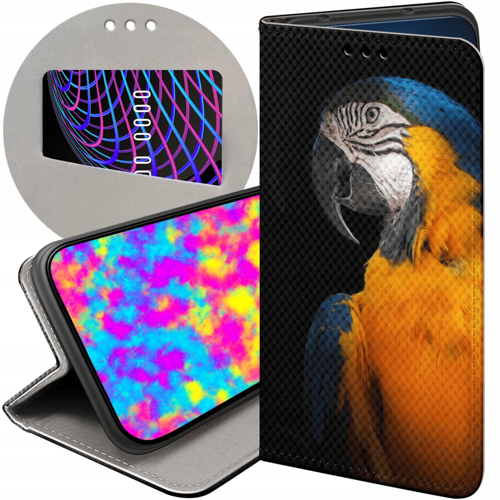 Etui Do Samsung A52 A52 5G A52S A52S 5G Papuga Papużka Tukan