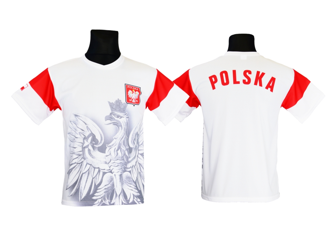 KOSZULKA KIBICA POLSKI Polska K03 cień orła r. XXL