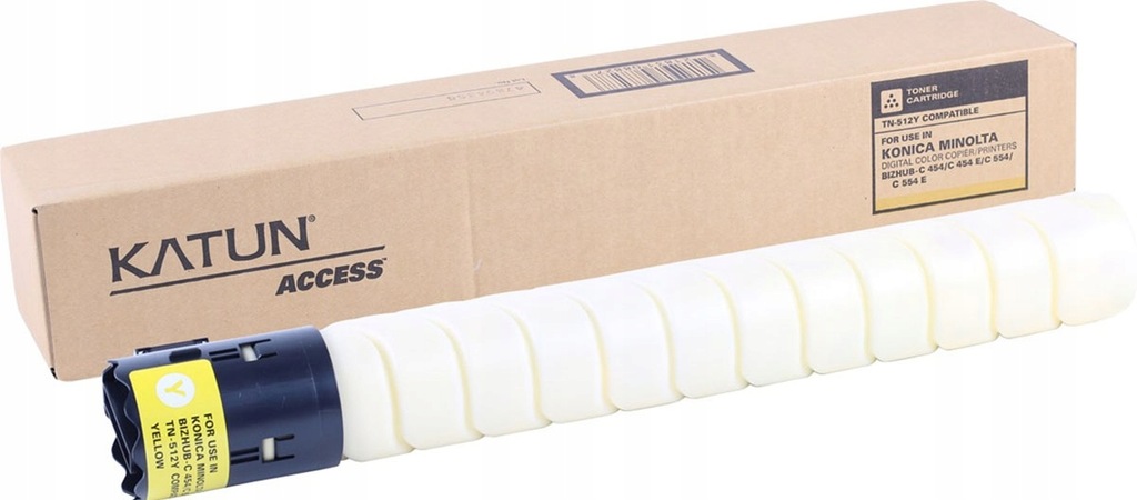 Toner Konica-Minolta C - 454, 554 TN512Y