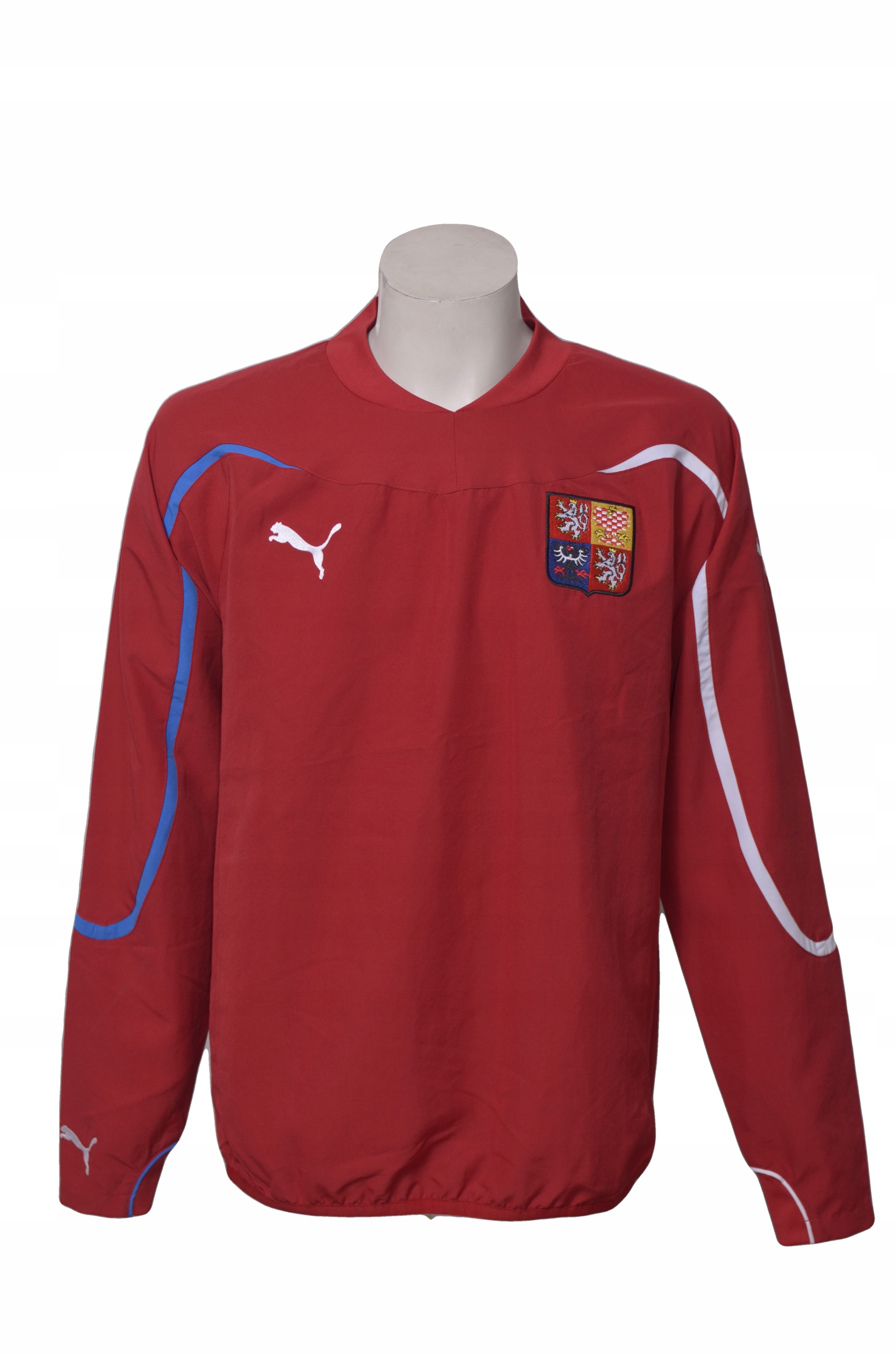 H6547 Męska Bluza Piłkarska Ceska Republika Puma M