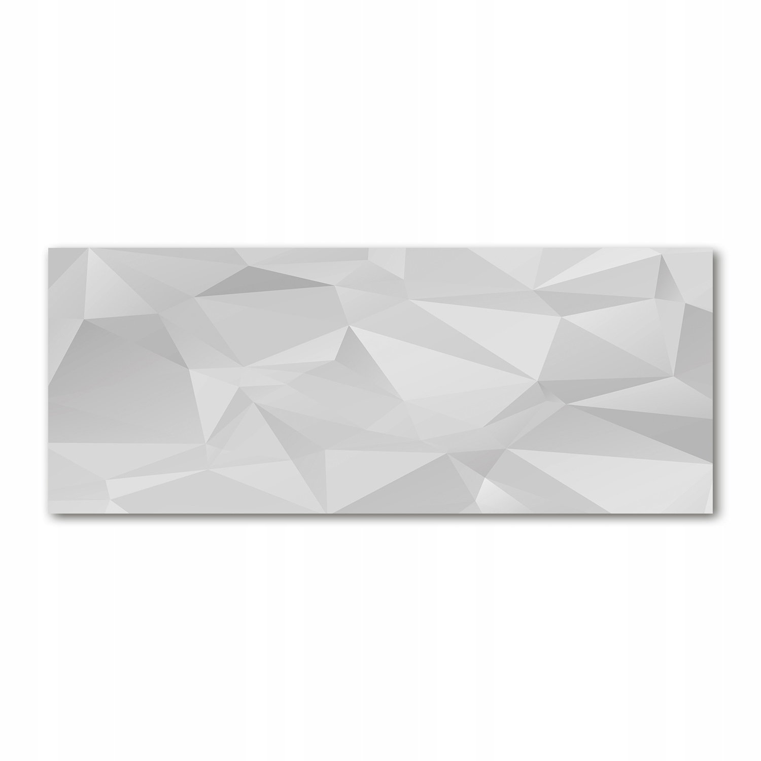 

Foto obraz szkło akryl Abstrakcja trójkąty 125x50