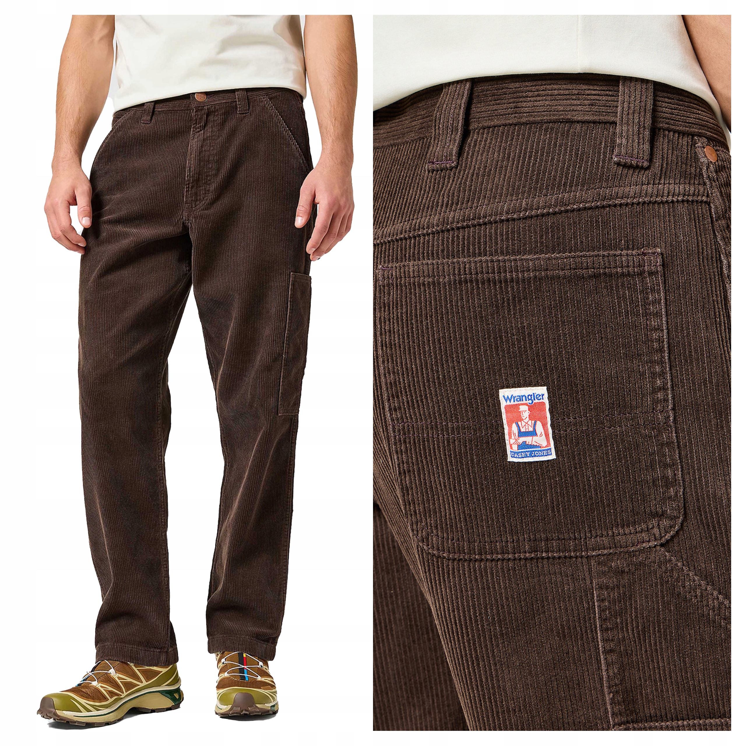 Wrangler Casey Jones W30 L34 Pánské látkové kalhoty