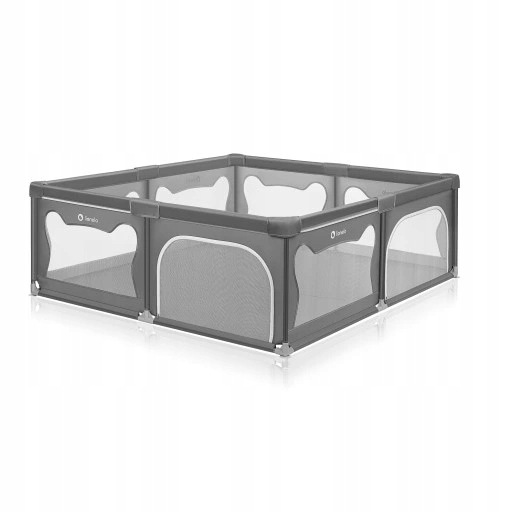 Kojec Lionelo Willow XL szary beton 207 x 187 cm