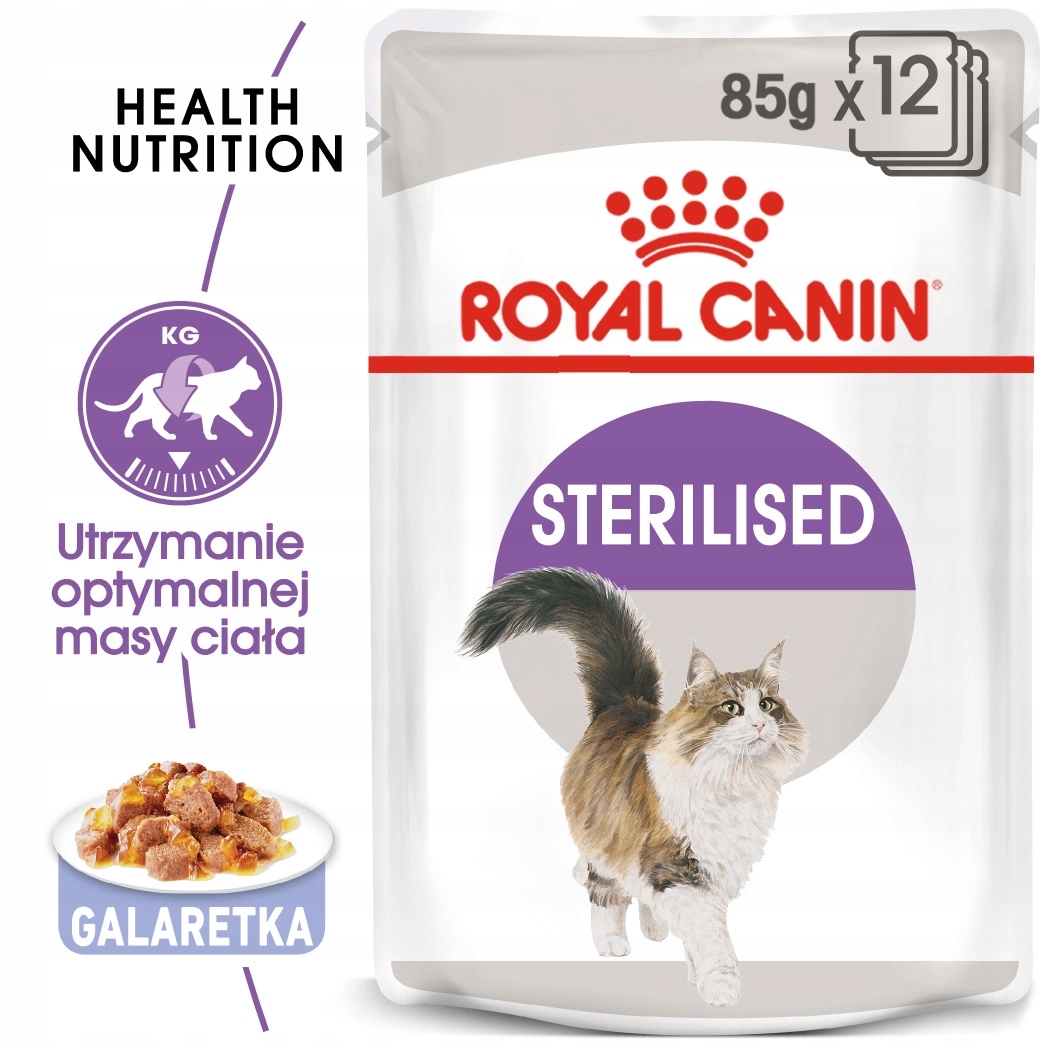 Royal Canin Sterilised v želé 12x85 g