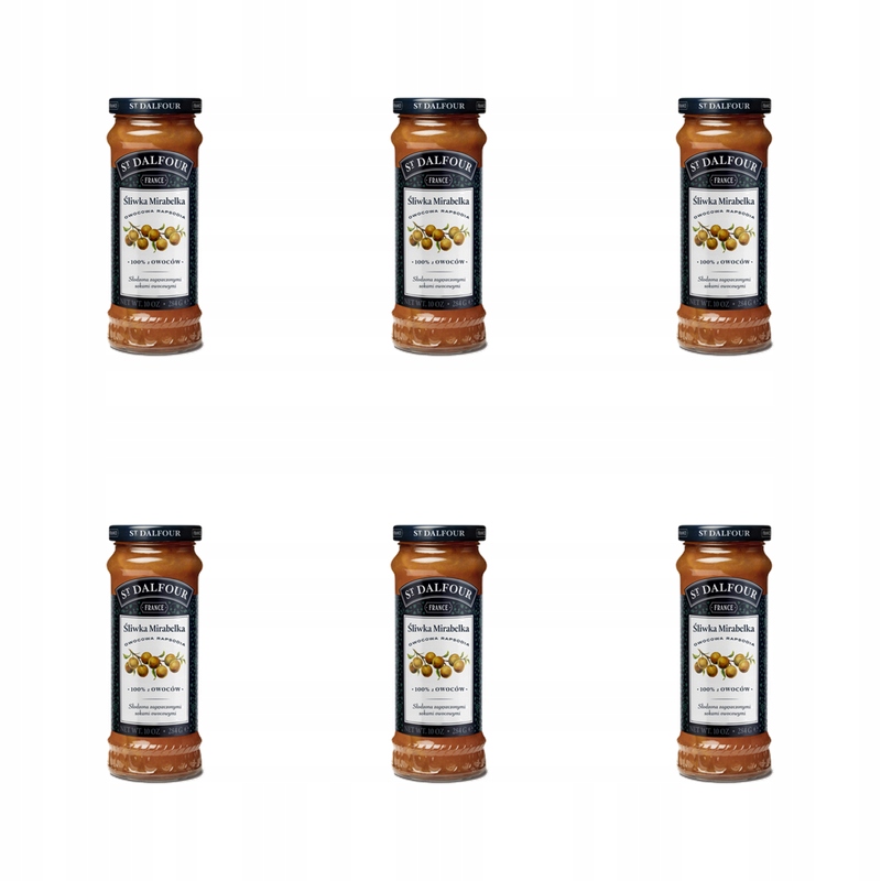 St. Dalfour – Ovocná rapsodie Švestka Mirabelka 284 g X6