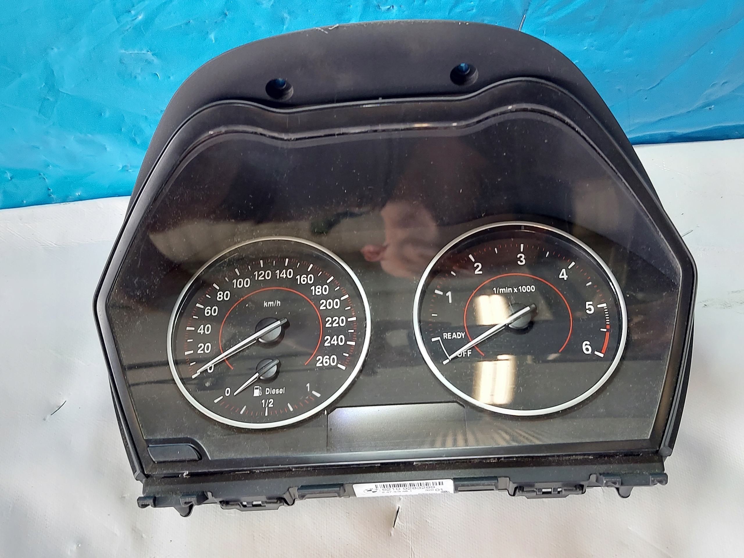 dials clock BMW 1 F20 2.0 TD 2012r 62109283289