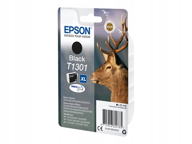 Epson Inkoust SX525/620 T1301 Black Org