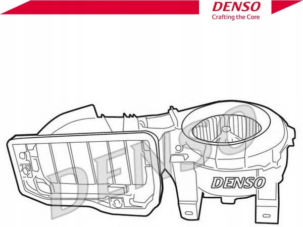 WENTYLATOR DMUCHAWA DENSO 7701205899 Typ samochodu Samochody osobowe Samochody dostawcze