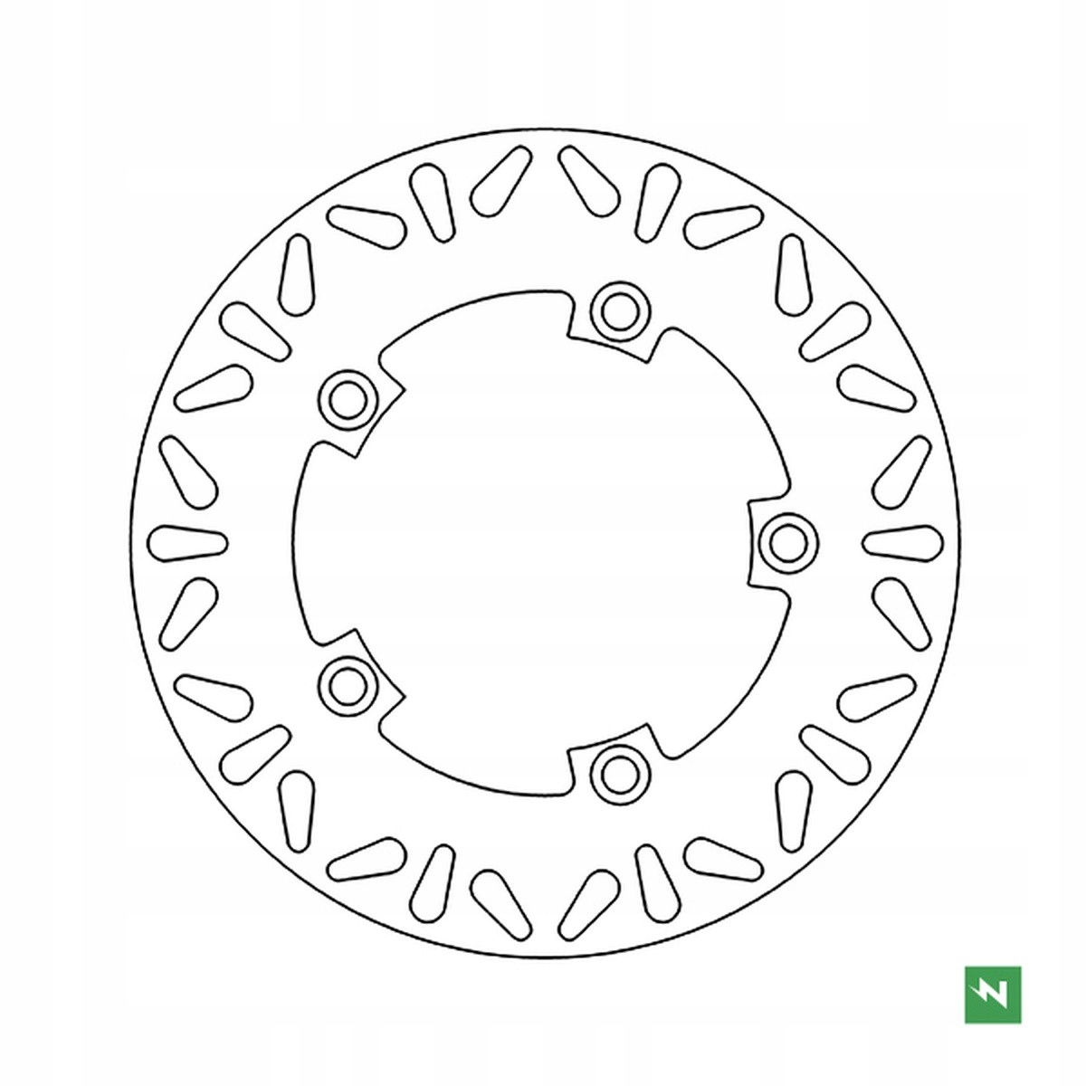 Newfren Brzdová Kotúčka Zadná Suzuki Gsf/gsr/sfv/gsx (240x120x5)
