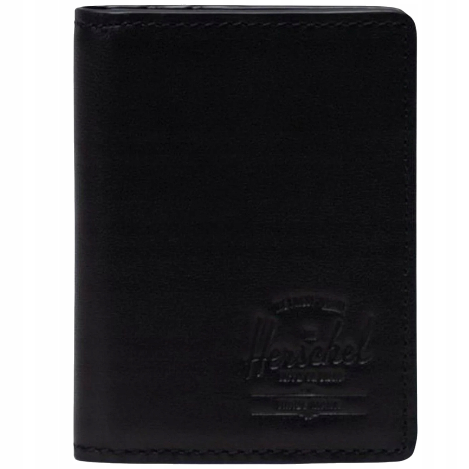 Herschel Gordon Leather Rfid Wallet [uni] Unisex peněženka kožená černá