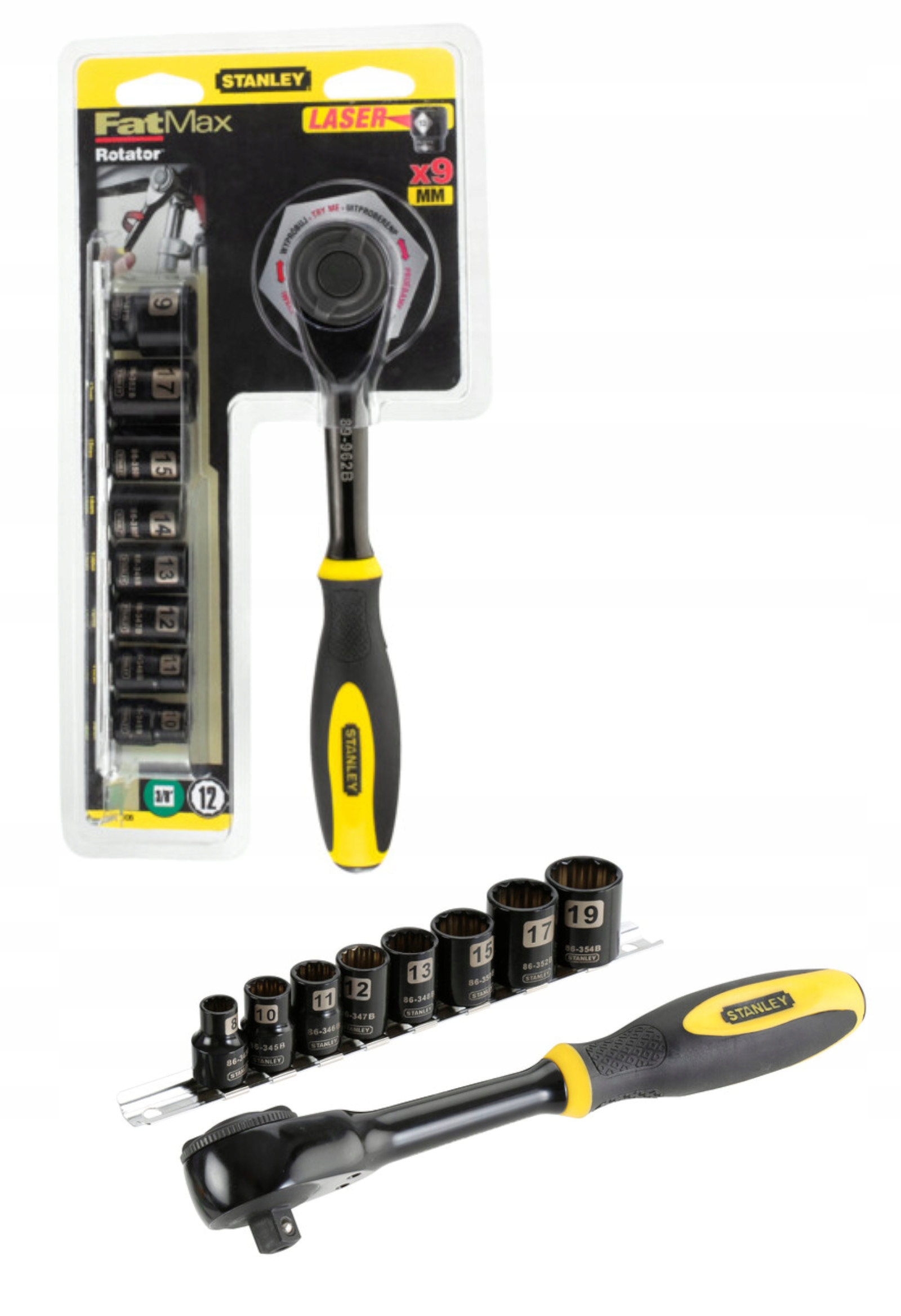 

Stanley Fatmax Zestaw 9 Kluczy+ Grzechotka 94-606