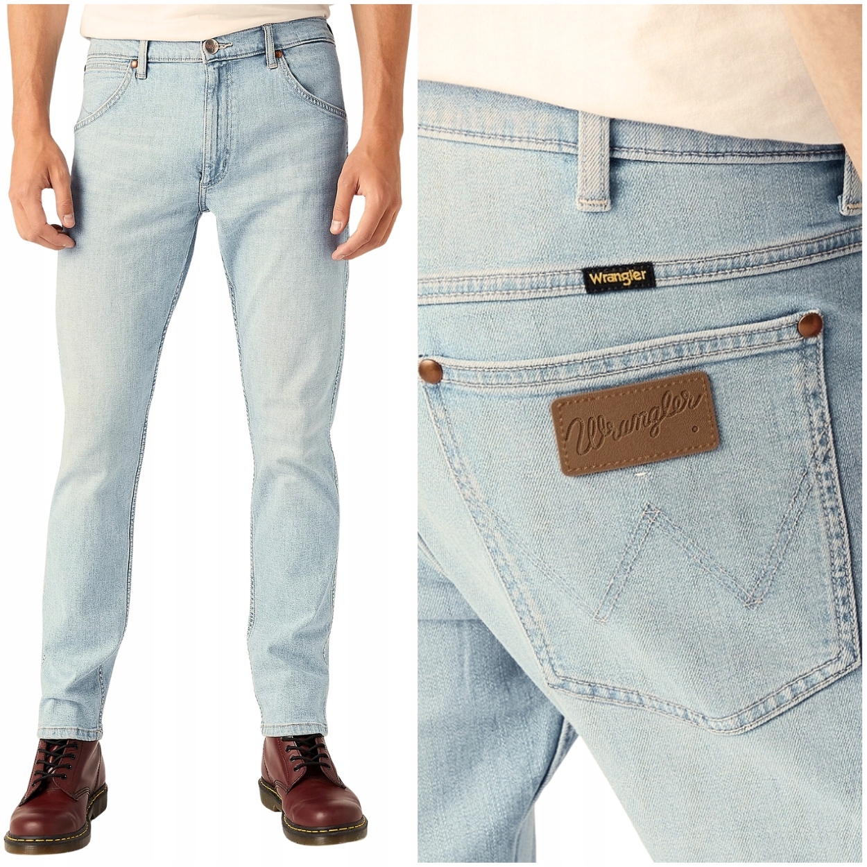 Wrangler 11MWZ Slim RockyLanding džíny střihu Slim, rovné nohavice W32 L32