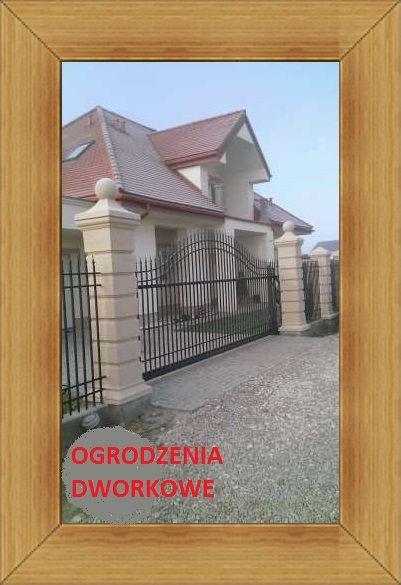 OGRODZENIA DWORKOWE ,Betonowe,STYLOWE,MURKI Szerokość elementu 40 cm