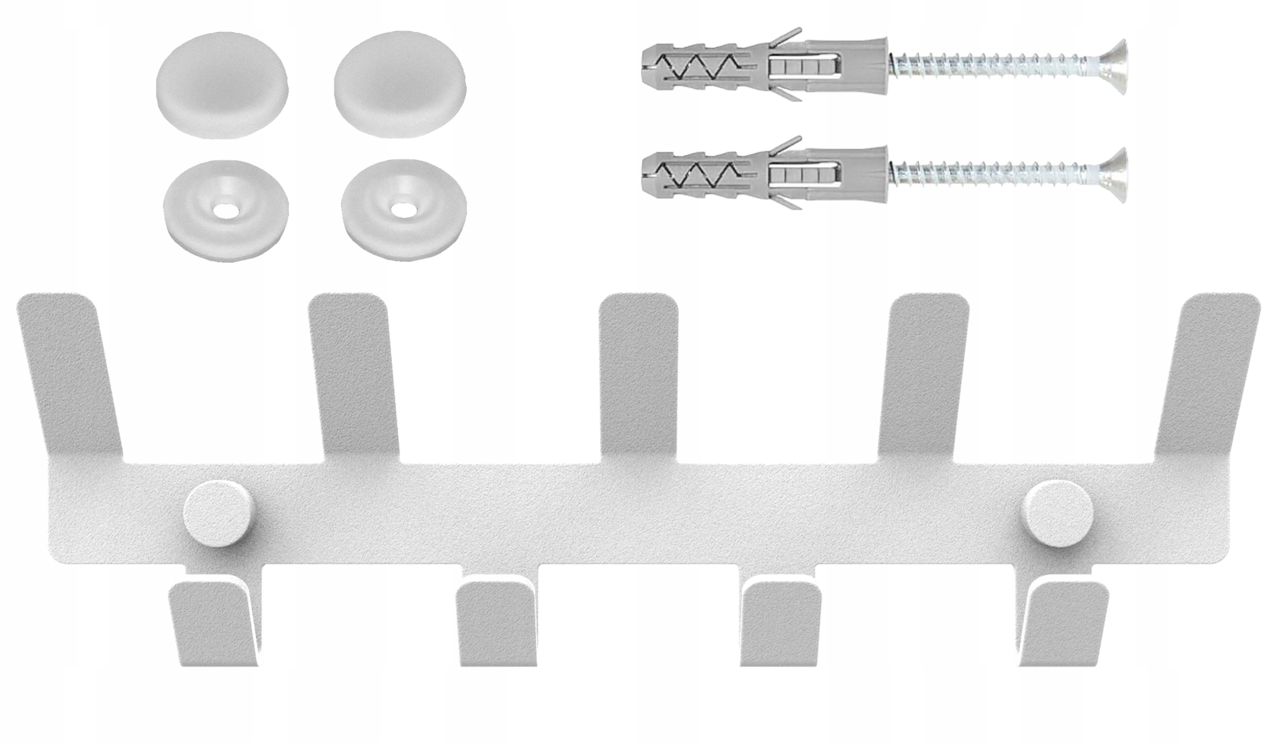 

Wieszak Ścienny Na Klucze I Ubrania 9 Haczyków