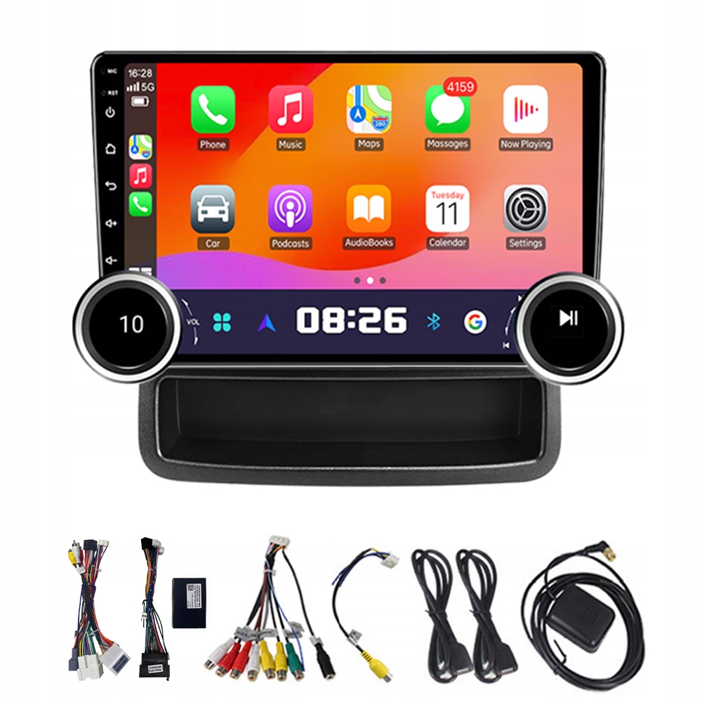2Din Android 13 Autorádio pre Renault Trafic Opel Vivaro 2010-2014 s Carplay