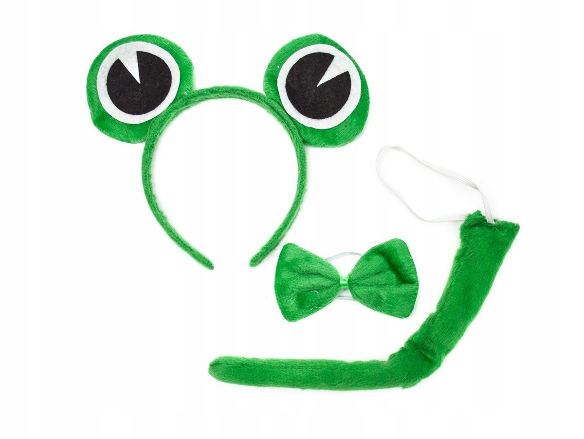 ŻABA STRÓJ TUTU SPÓDNICZKA + OPASKA ŻABKA 3-10 LAT Płeć Dziewczynki