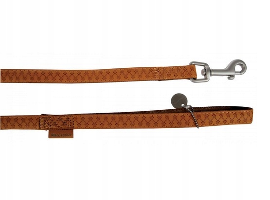 Vodítko Pro Psa Mac Leather Ekokůže Žlutá Zolux 15 MM 1.2 M