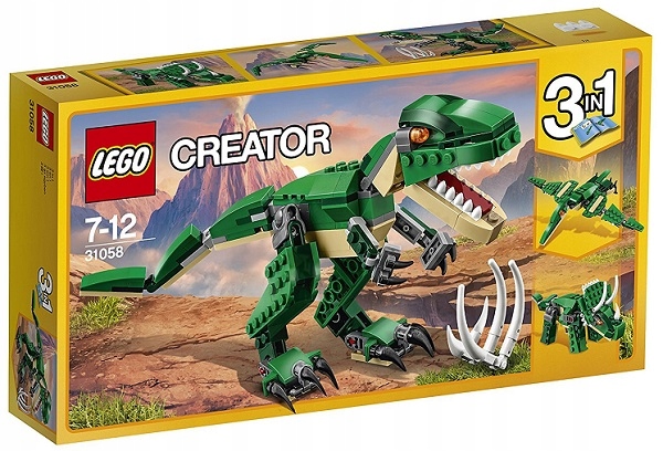 

Klocki Lego Creator 31058 Potężne Dinozaury 3W1