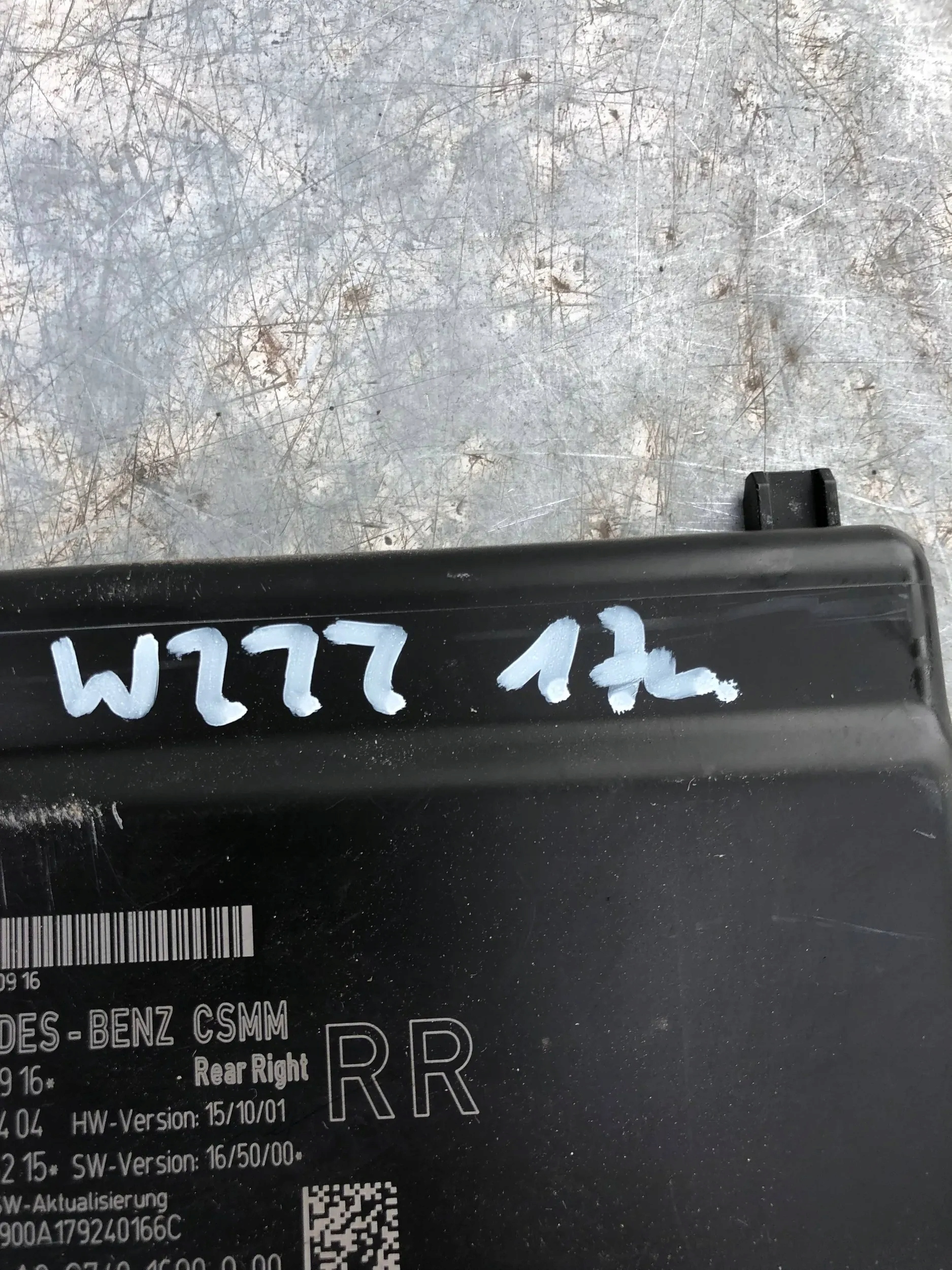 module control unit seat MERCEDES S-KLASA W222 AMG A2229000916