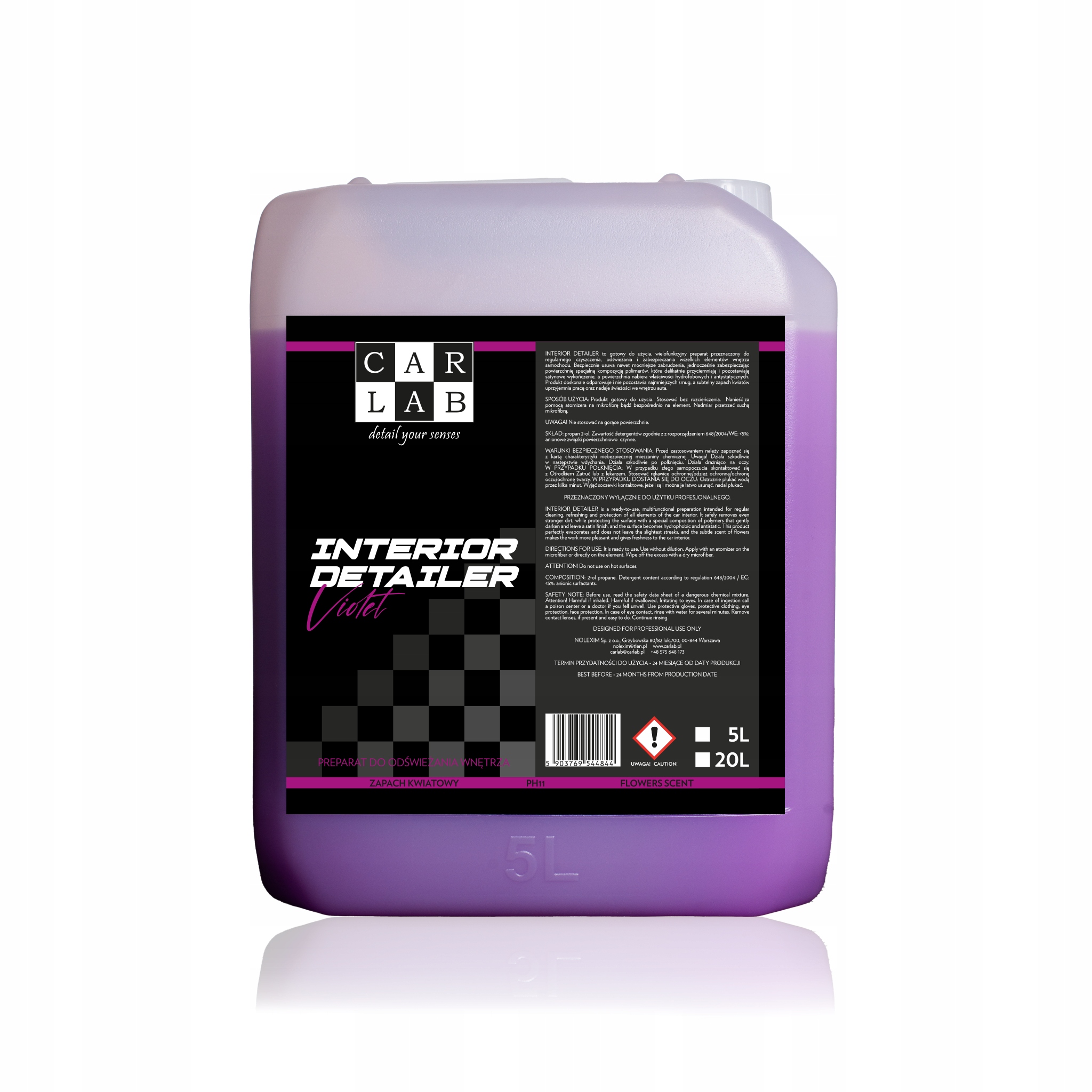 

Carlab Interior Detailer 5L Violet