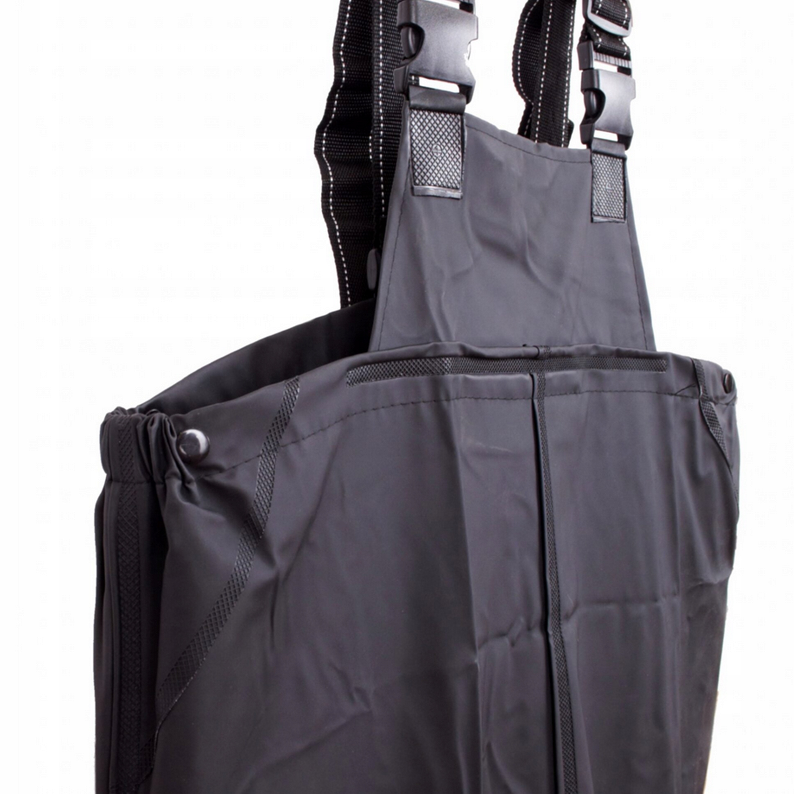 WODERY SPODNIOBUTY WĘDKARSKIE SPODNIE SZELKI WZMOCNIONE GUMOWCE RYBACKIE 42 Model FORTRADE SPODNIE WĘDKARSKIE NA SZELKACH GUMOWCE