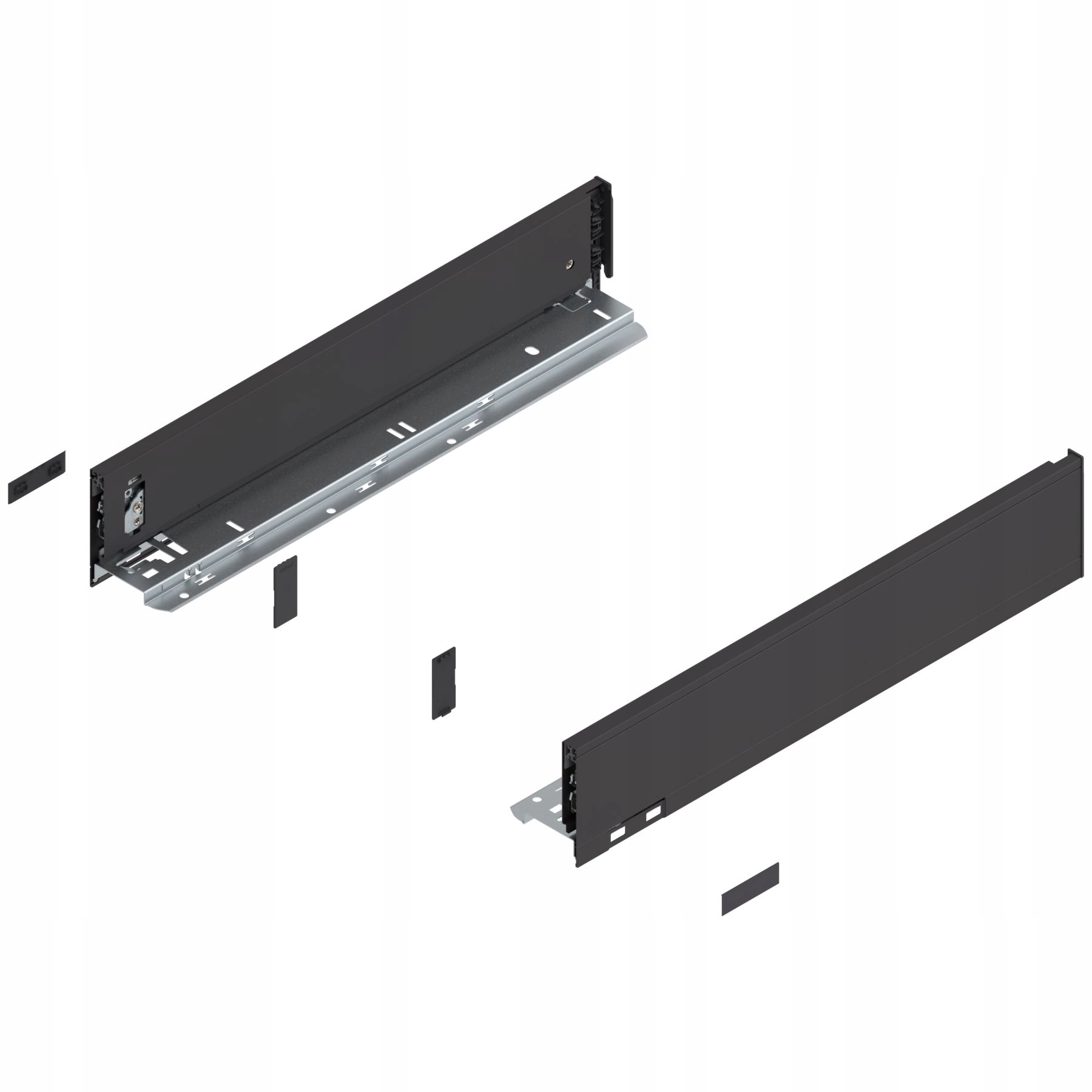 

Blum 770M4502S Boki Szuflady Legrabox wys.M dł.450