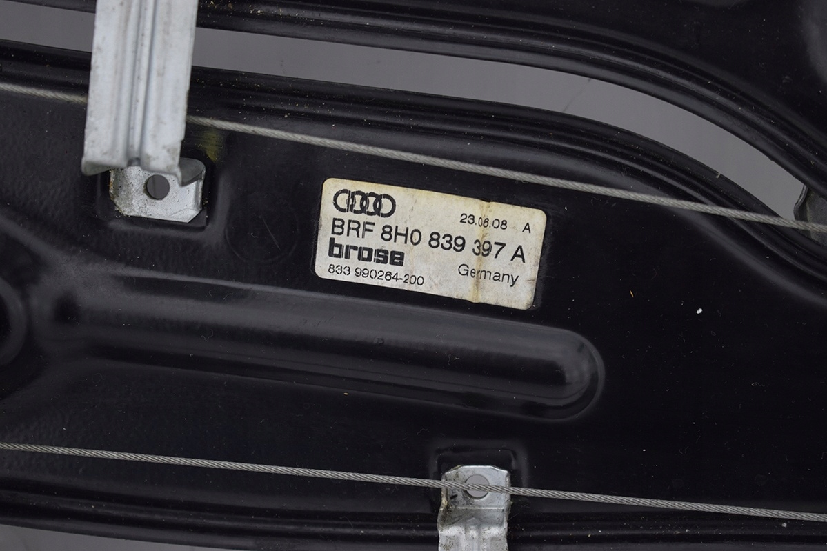 window regulator mechanism left rear part AUDI A4 B7 CABRIO