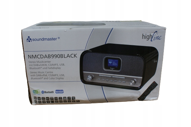 Soundmaster NMCDAB990 BLACK radio DAB+ CD BT USB - Sklep, Opinie, Cena w