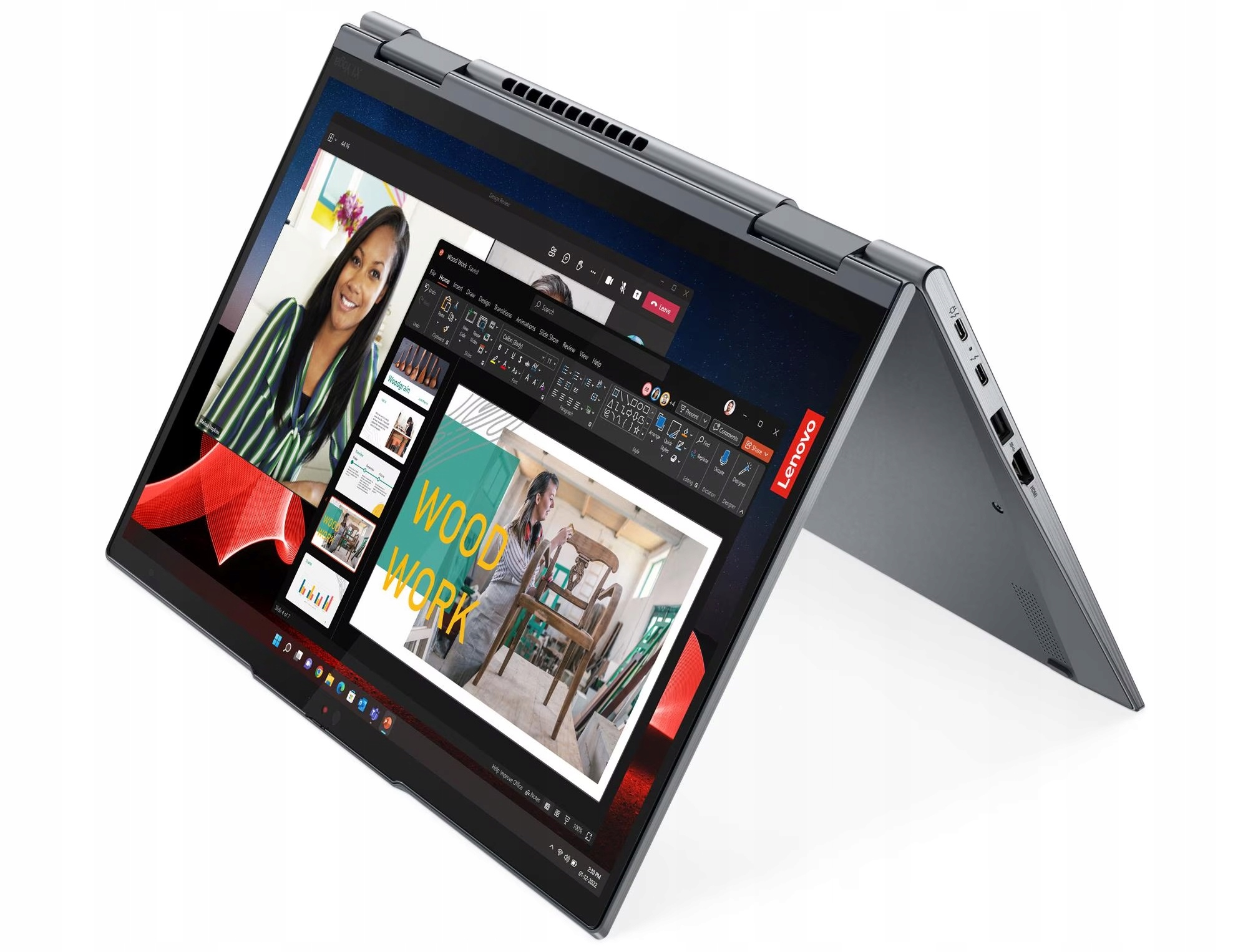 Notebook 2v1 Lenovo ThinkPad X1 Yoga G8 14" 4K Oled i7-1355U 32/2TB W11 Dotyk