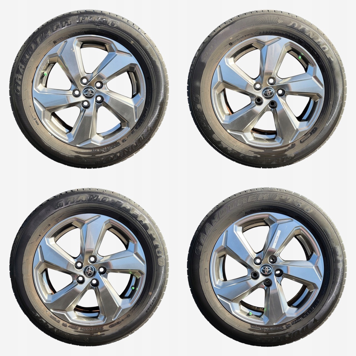 discs wheels tyres TOYOTA RAV4 V DUNLOP 225/60/18" 6MM summer