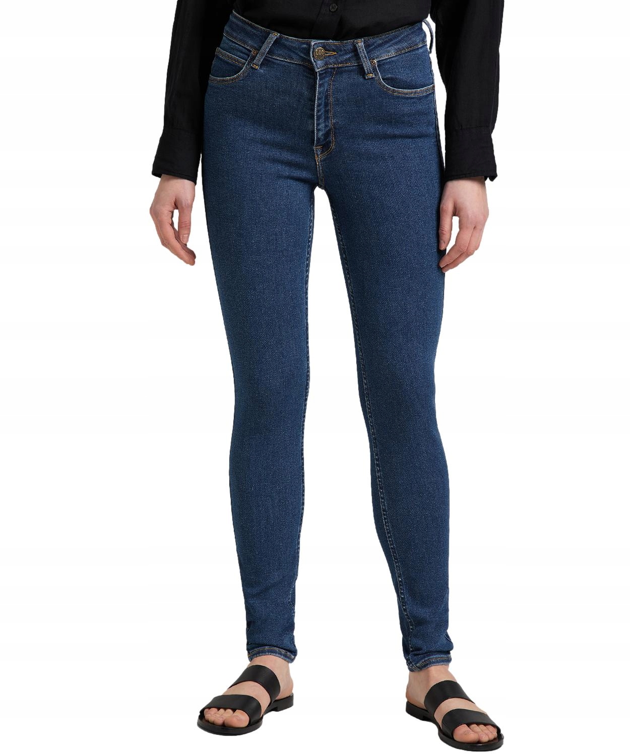 Dámské džíny Lee Foreverfit 112145053 L32SOVWD Clean Riley modré W 2