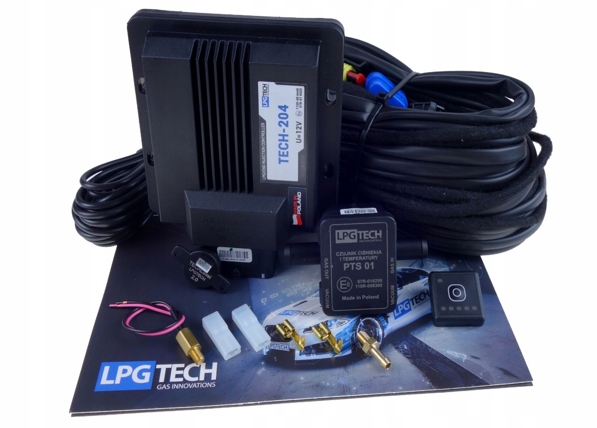 Sekvence Lpg-TECH 204 4-Cyl Elektronika