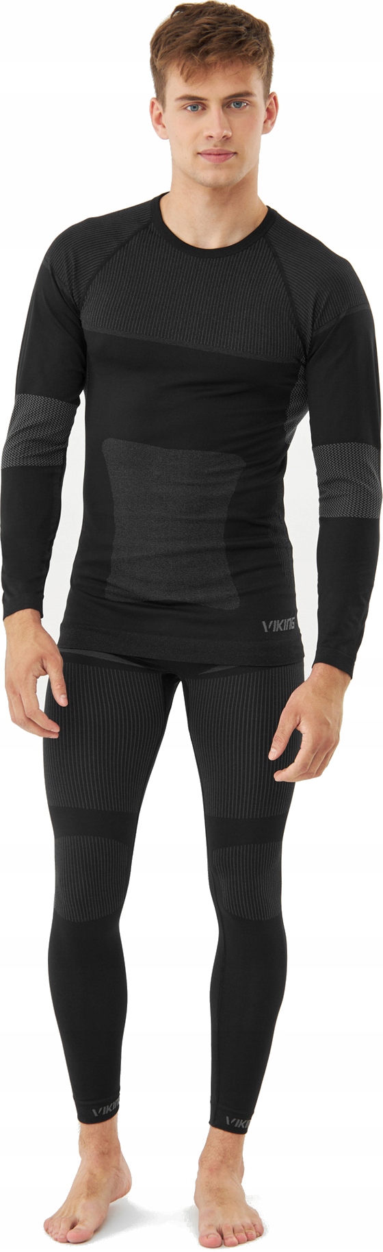 Pánské termoaktivní spodní prádlo Viking Dante Set Černá vel. M Warm