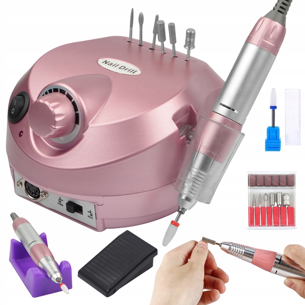 Bruska Manikúra Pedikúra Hybridní Gely Silná 65W Pro Lakování Nehtů