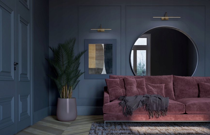 Kinkiet Nowodvorski GIOTTO LED BRASS S model 8168 Kod producenta 8168