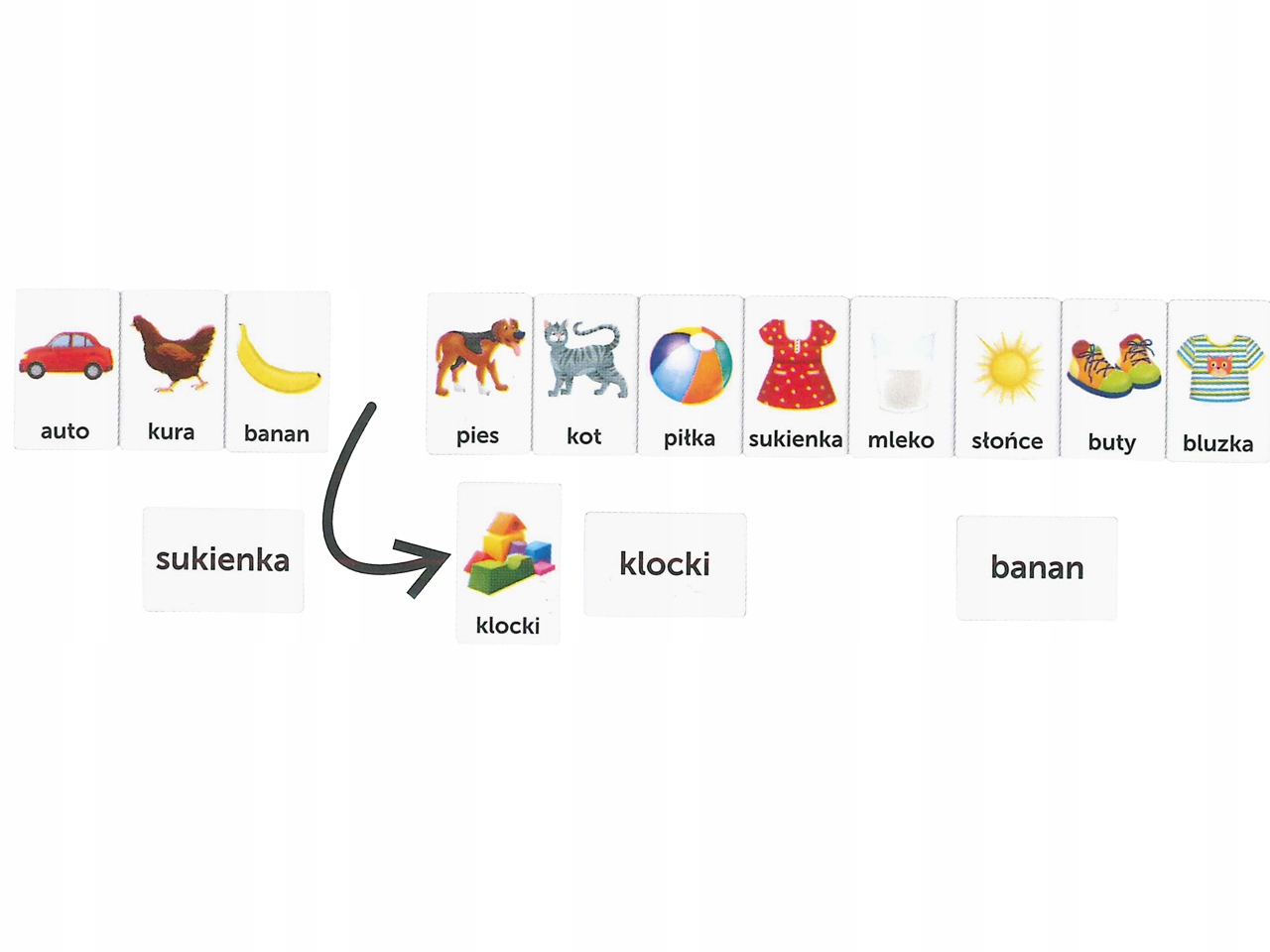 Gra edukacyjna Adamigo Zabawa w czytanie 07523 Rodzaj nauka czytania