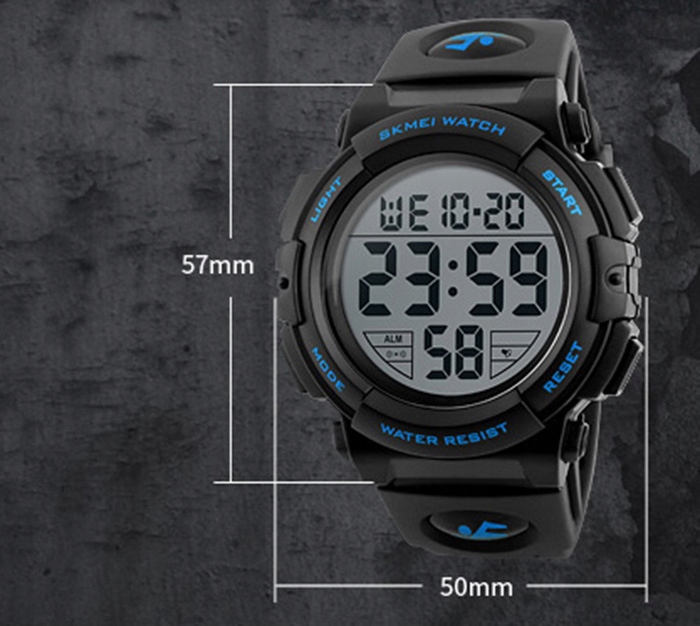 Zegarek męski SKMEI elektroniczny stoper timer Typ naręczny