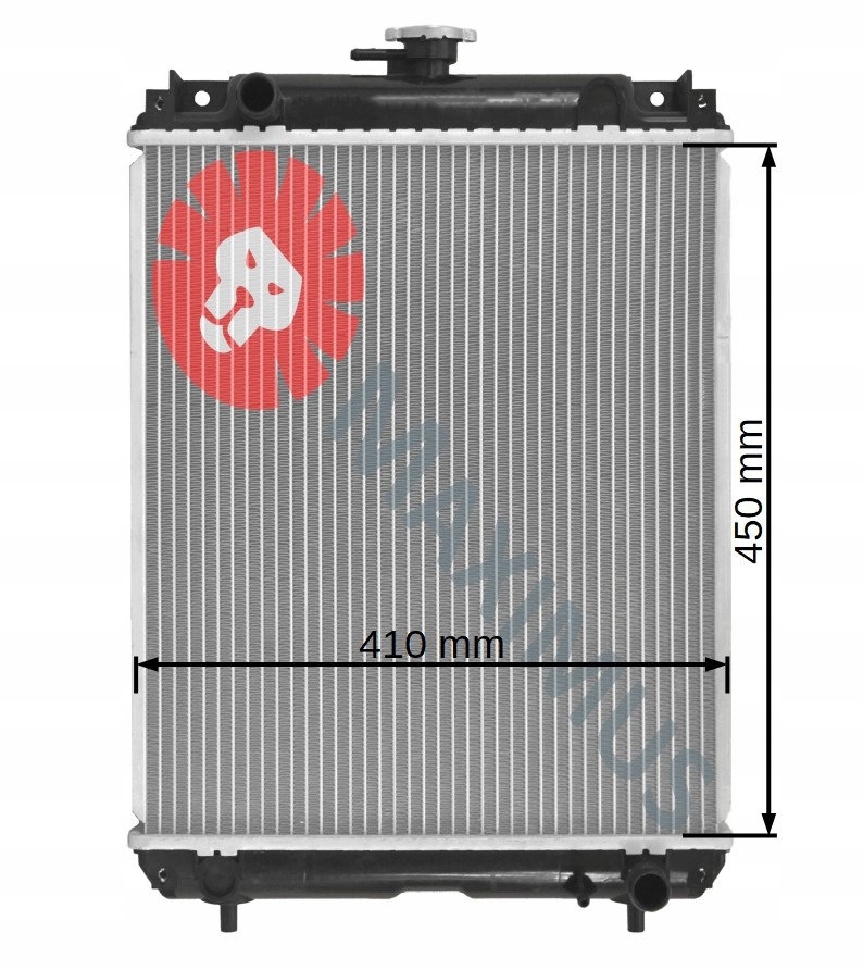 NCP1066 - НОВЫЙ ОХЛАДИТЕЛЬ ВОДЫ KOMATSU PC40MR