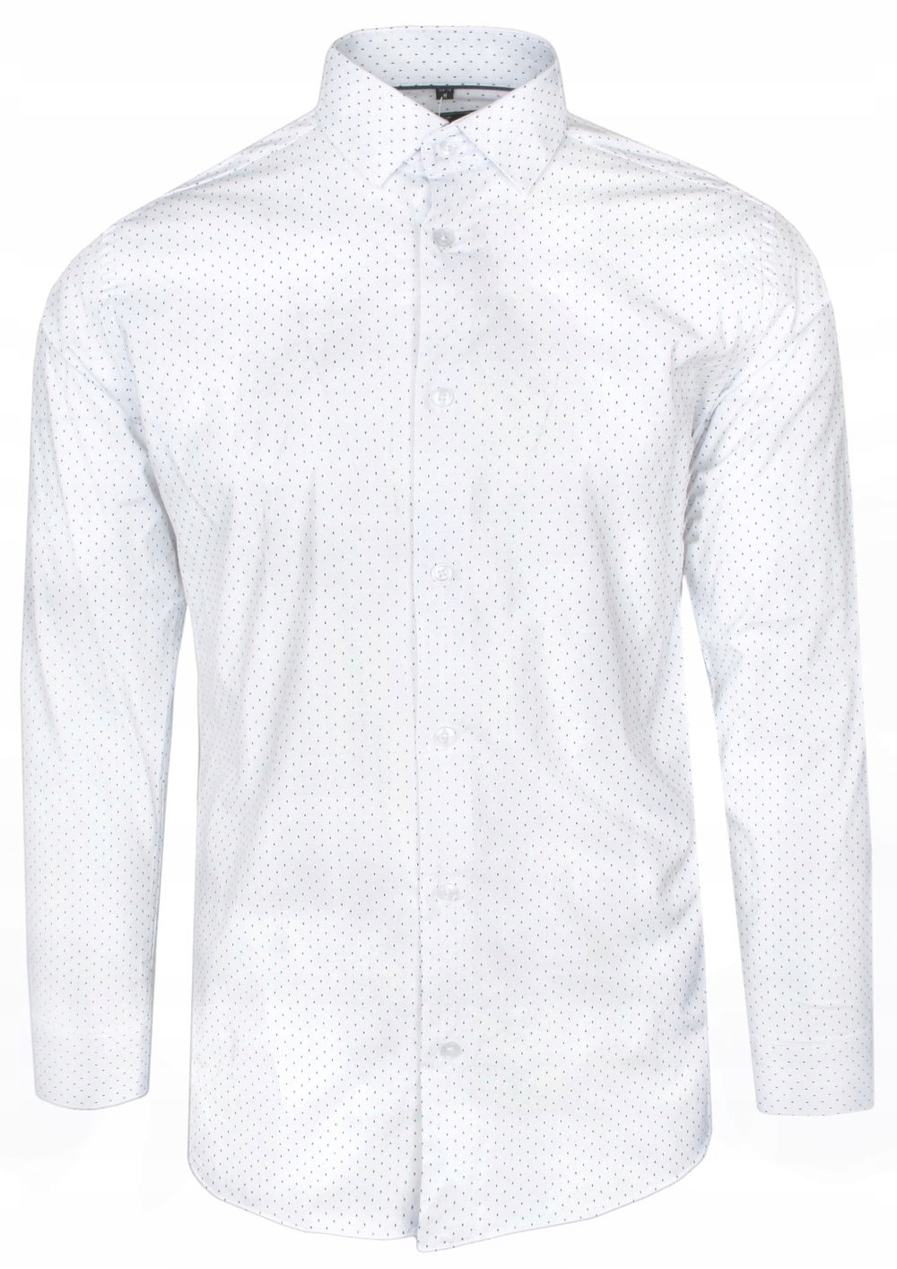 Košile Biel, Jemný hrášek – 46/182-188 (Slim)