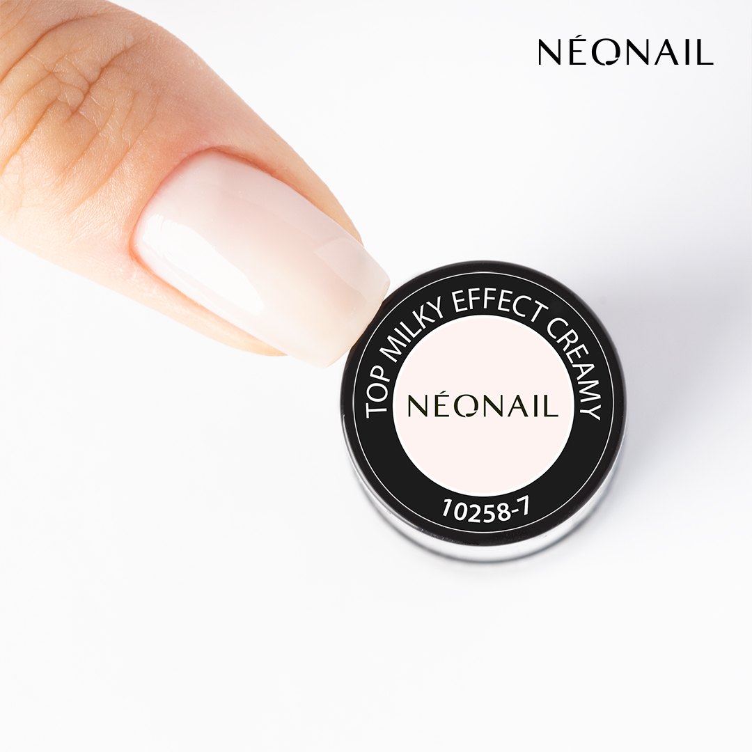 NEONAIL Top Hybrydowy Top Milky Effect Creamy 7,2 ml Marka NEONAIL