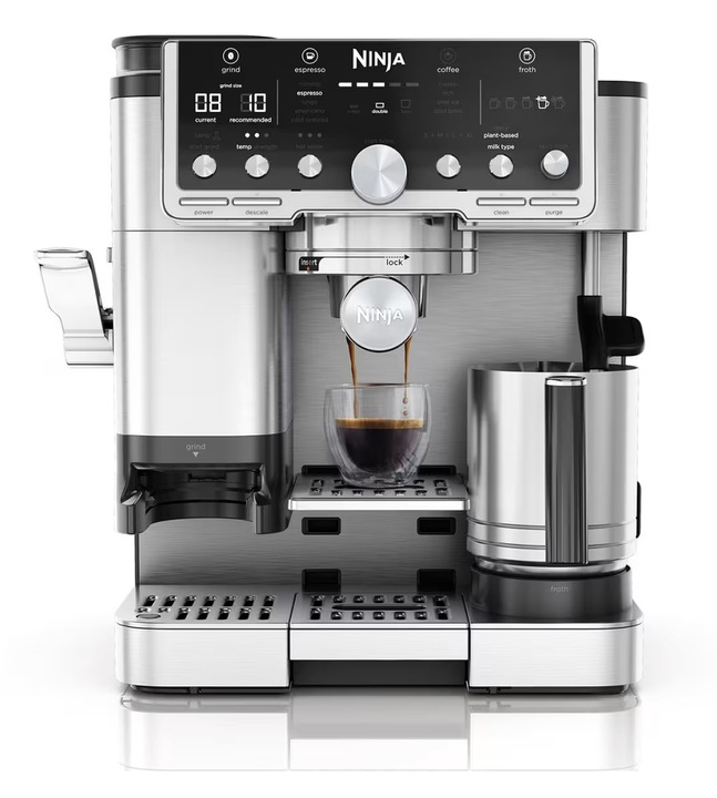 Tlakový kávovar Ninja ES701EU 1650W 2L 14bar mlýnek na napěňování