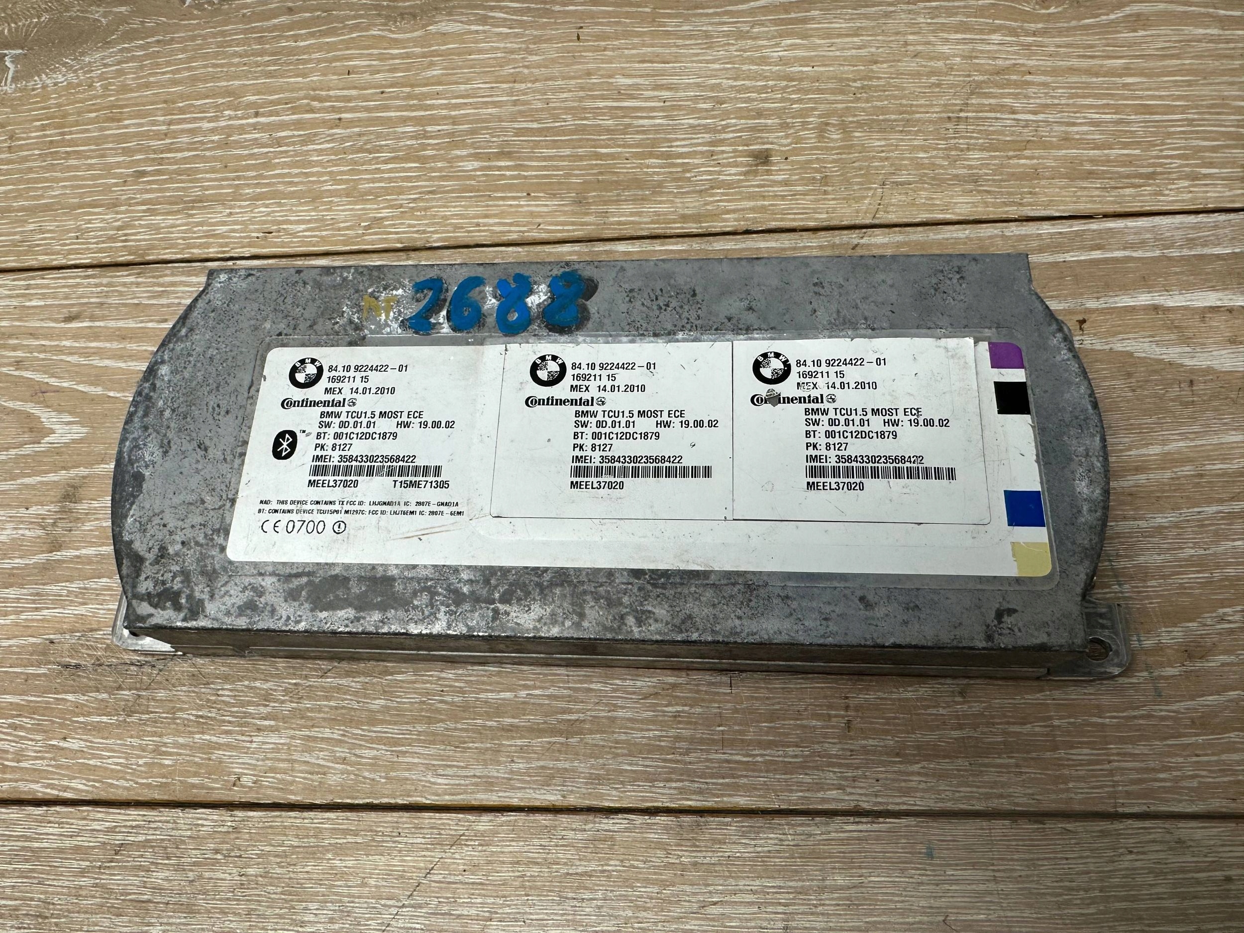 Module Bluetooth Wszystkie BMW X6 E71 9224422