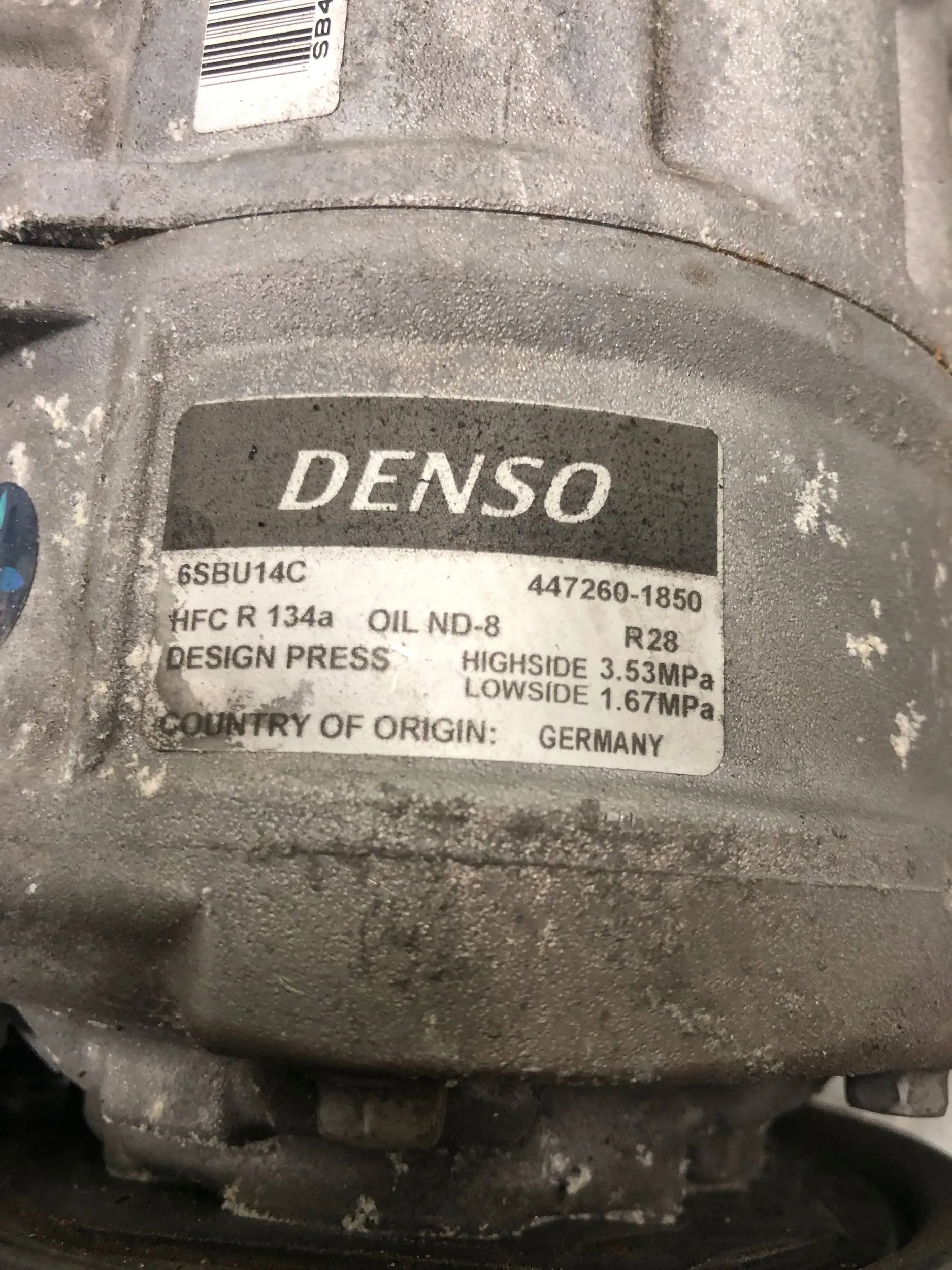 compressor compressor; of the air conditioning BMW E87 LCI 447260-1850